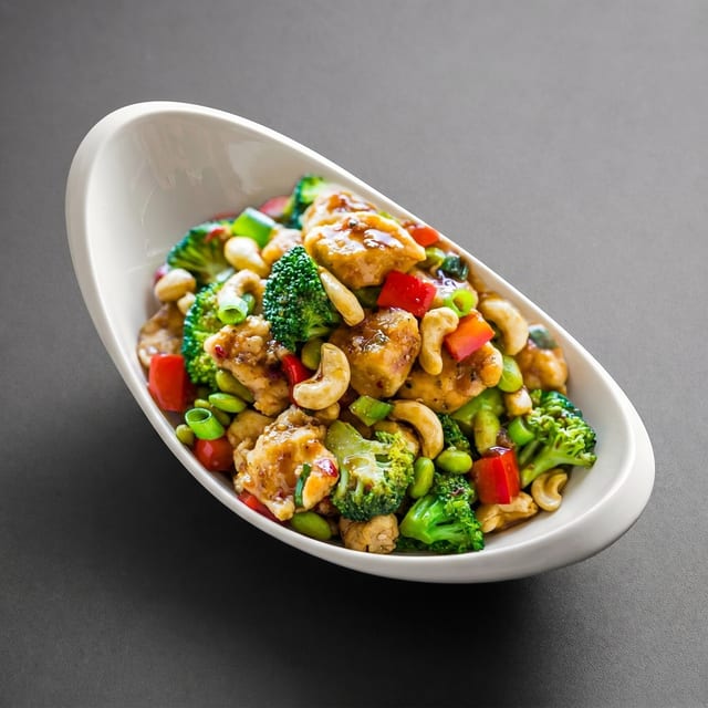 Cashew Chicken.