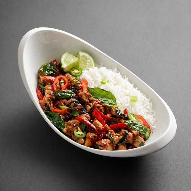 Basil Chicken.