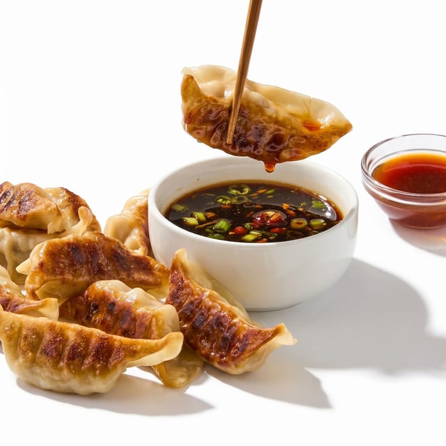 Fried Pork Dumplings.