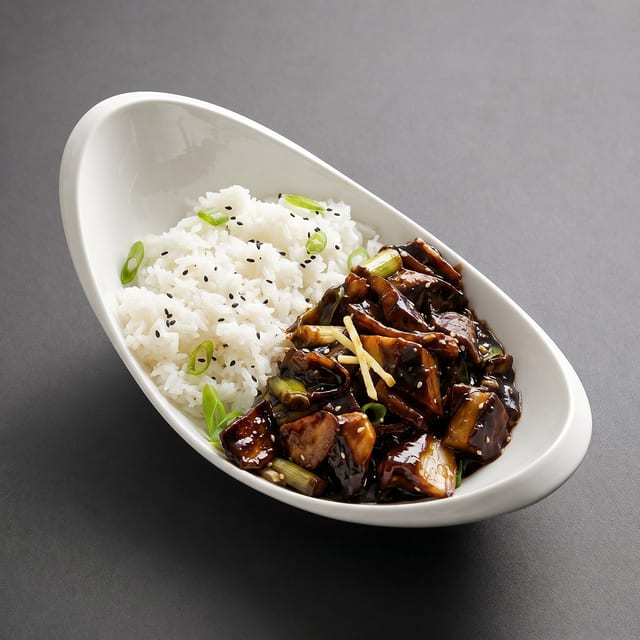 Black Bean Eggplant.