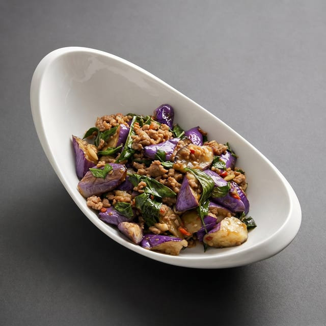 Lemongrass Eggplant.