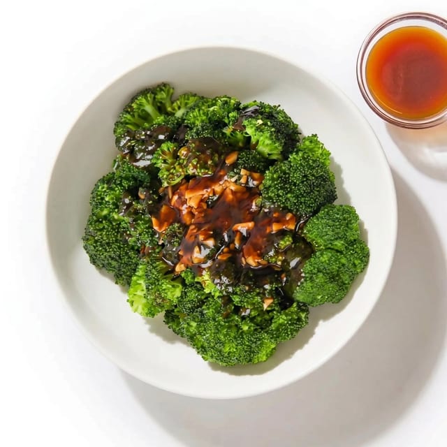 Broccoli with Garlic Sauce.
