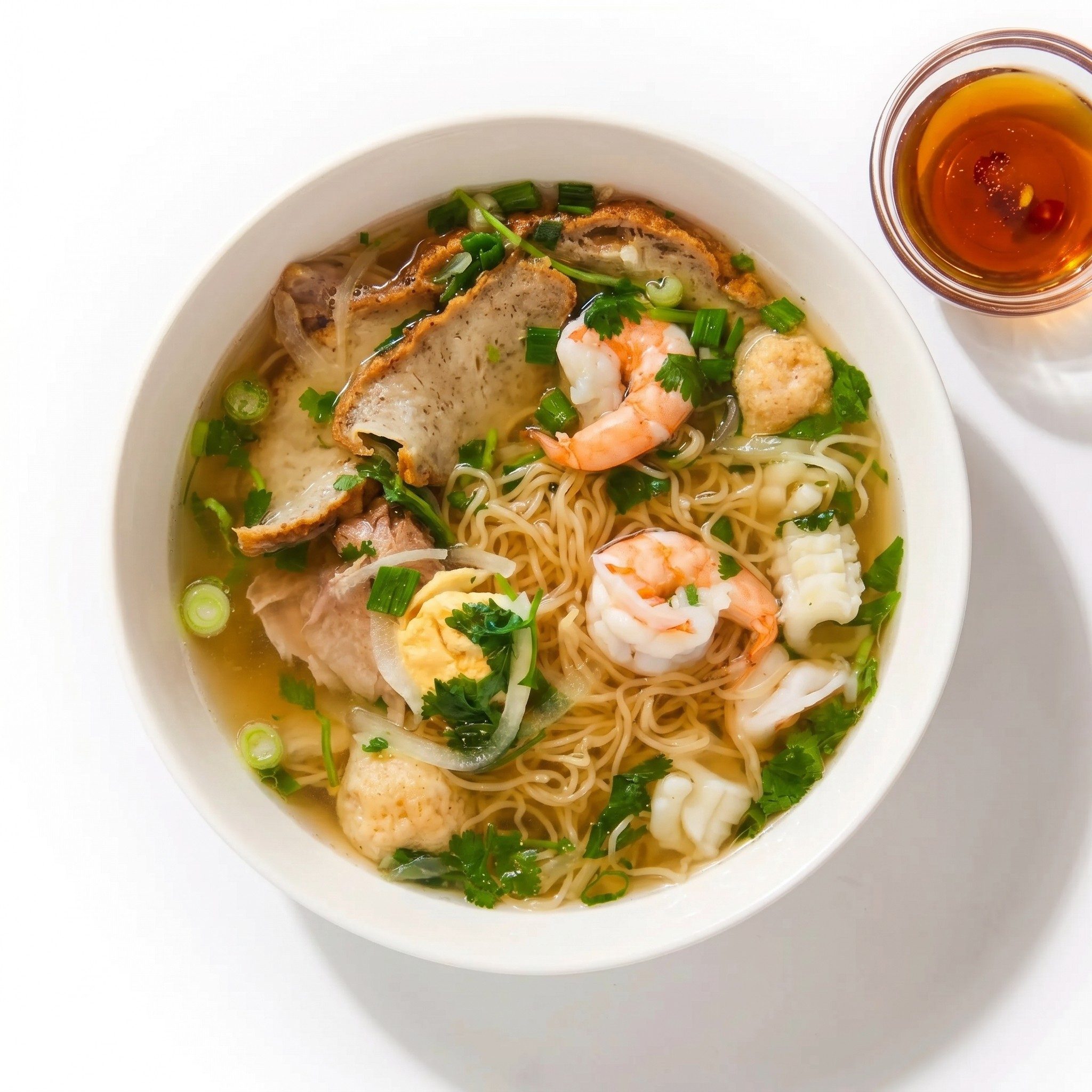 Combination Noodle Soup.