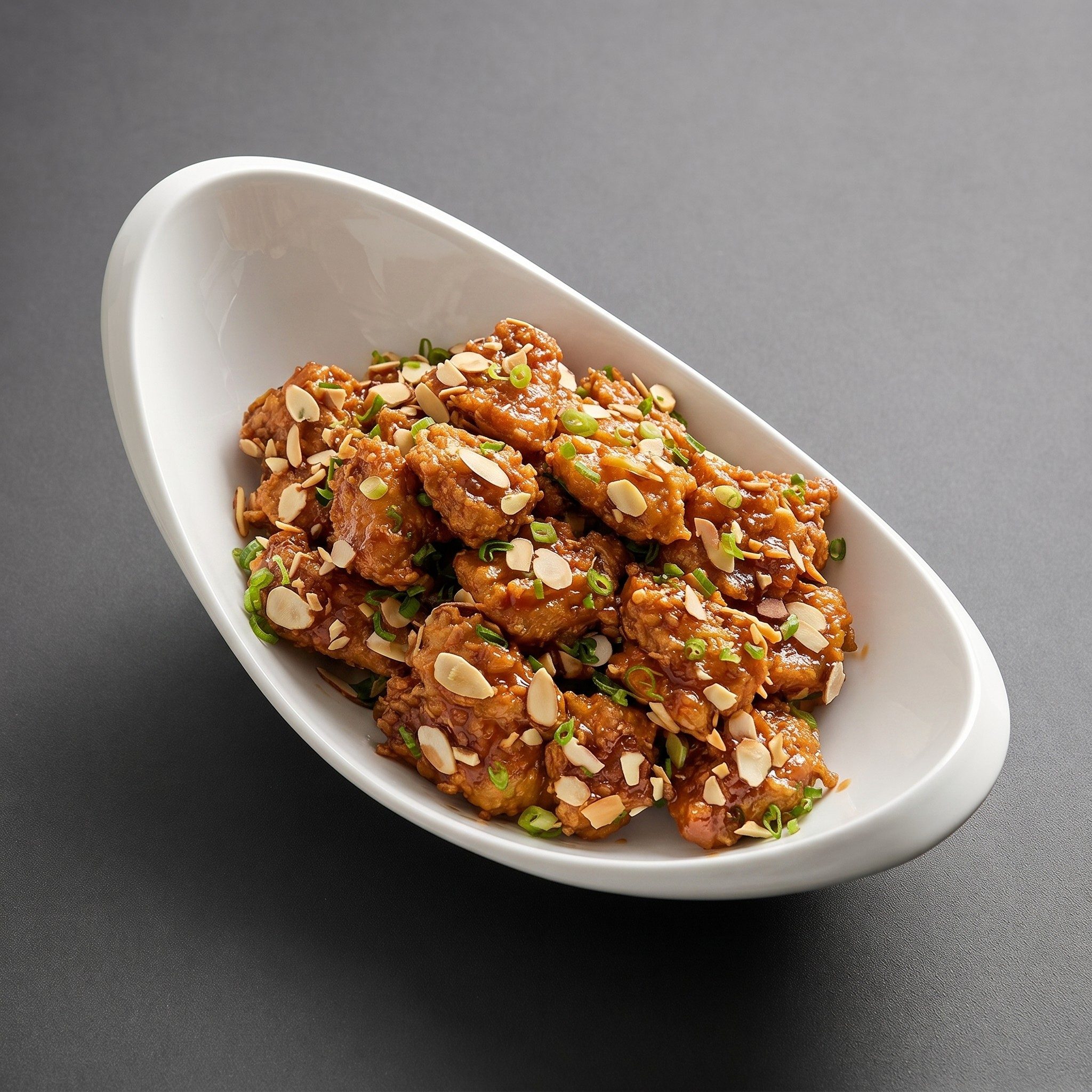Almond Chicken.