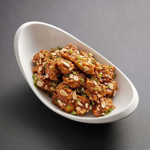 Almond Chicken.