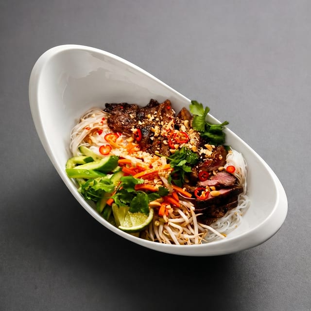 Grilled Pork Banh Hoi.
