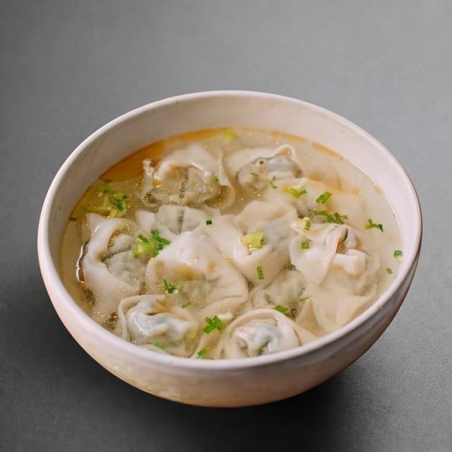 Chinese Wonton Soup.