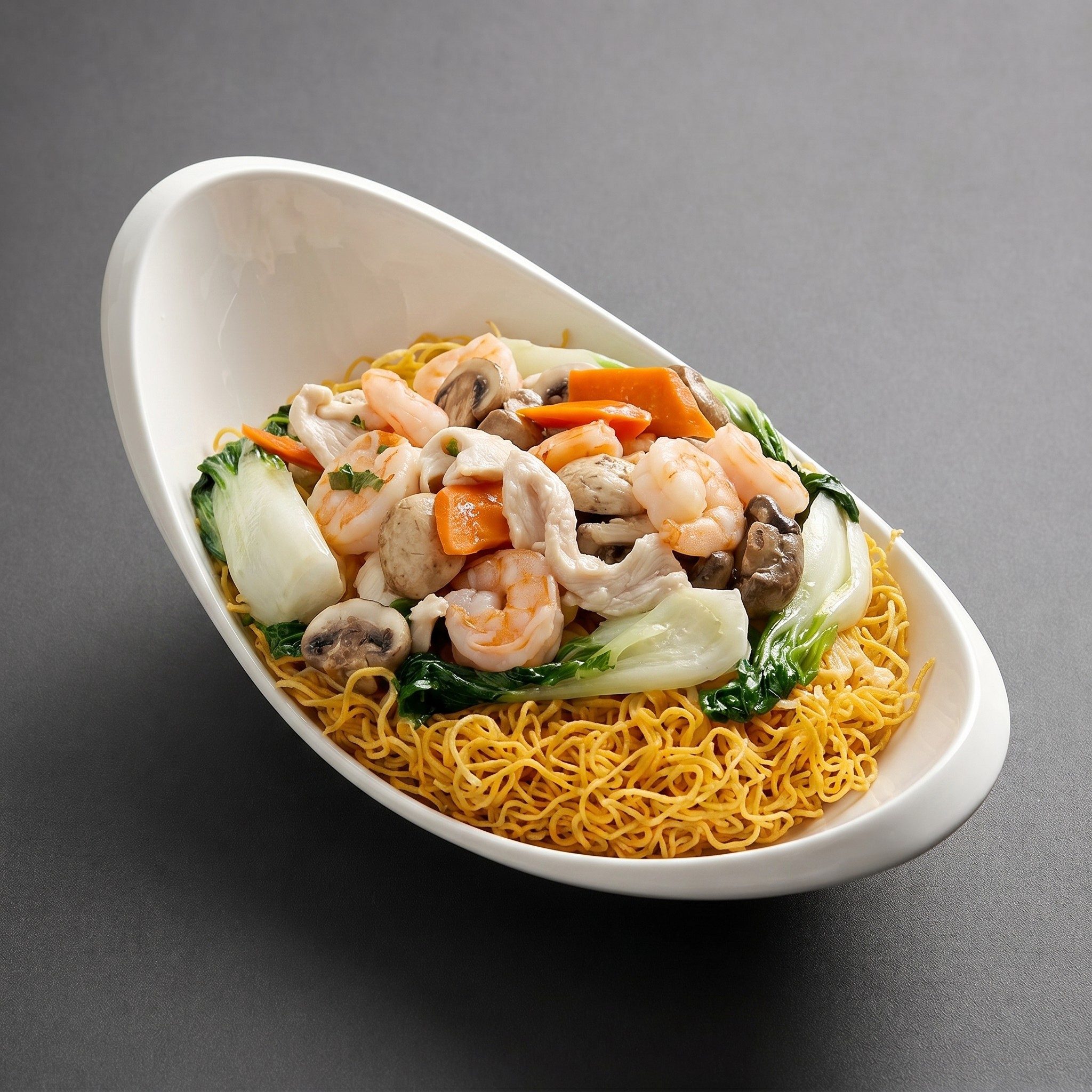 Pan Fried Noodles Combo.