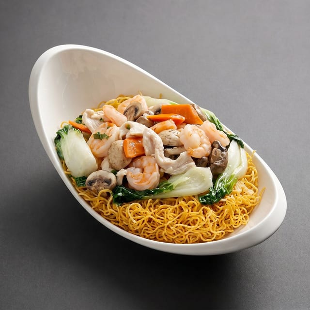 Pan Fried Noodles Combo.